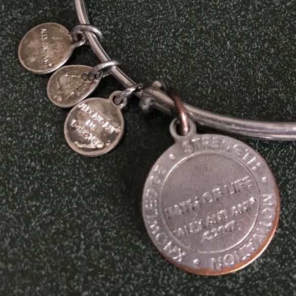 Alex and Ani Expandable Wire Bracelet Faith of Life 2017 - Picture 2 of 16